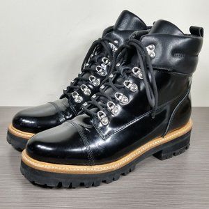 Marc Fisher Inka Hiking Boot, Black, Size 9 M